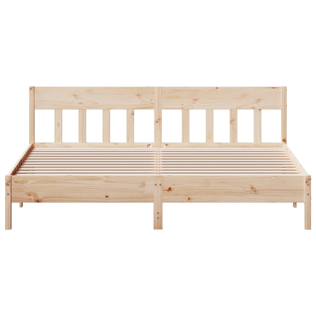 Bedframe zonder matras massief grenenhout 180x200 cm is nu te koop bij PeponiXL, paradijselijk wonen!