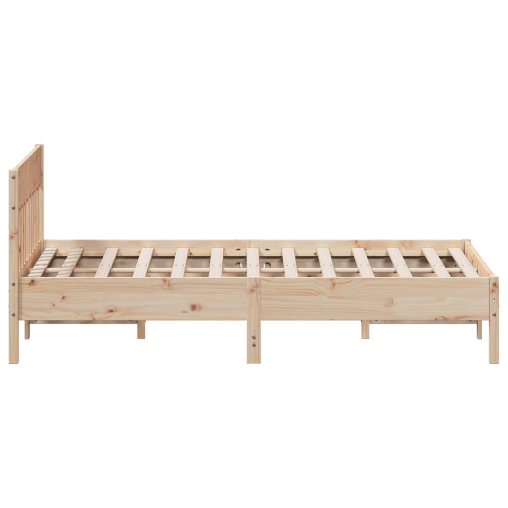 Bedframe zonder matras massief grenenhout 160x200 cm is nu te koop bij PeponiXL, paradijselijk wonen!