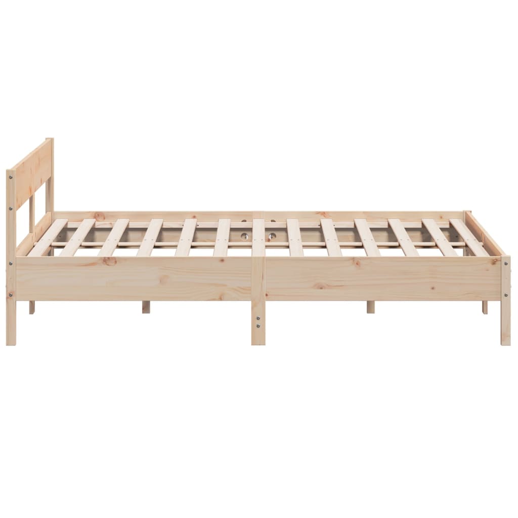 Bedframe zonder matras massief grenenhout 180x200 cm is nu te koop bij PeponiXL, paradijselijk wonen!