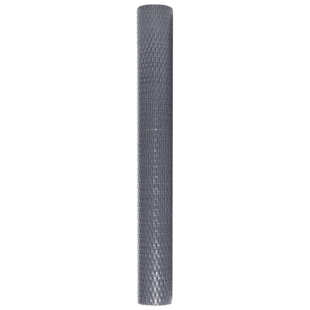 Balkonscherm 300x100 cm poly rattan antracietkleurig is nu te koop bij PeponiXL, paradijselijk wonen!
