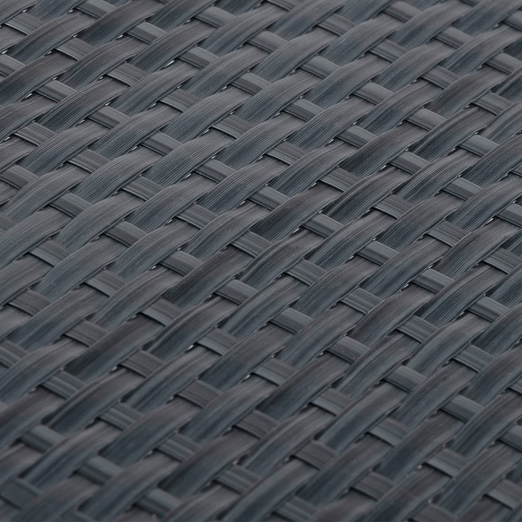Balkonscherm 300x100 cm poly rattan antracietkleurig is nu te koop bij PeponiXL, paradijselijk wonen!