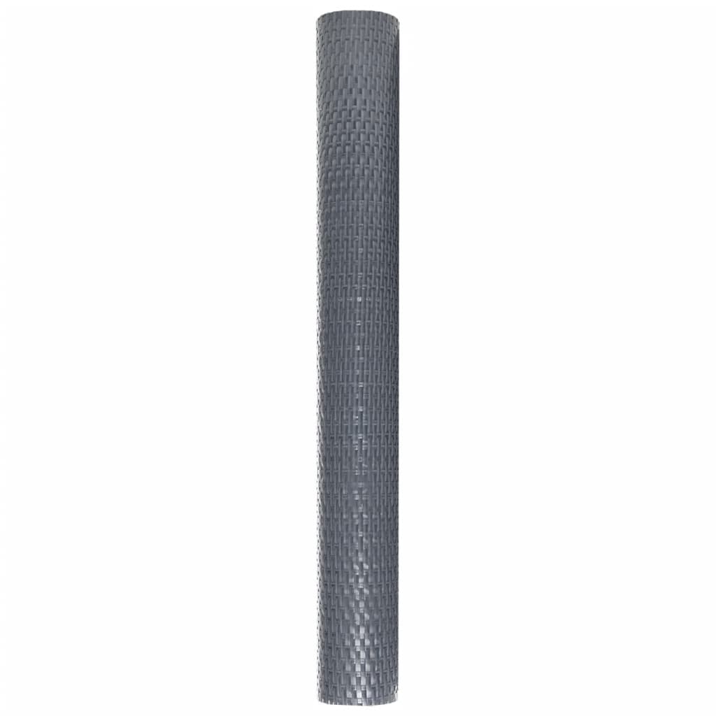 Balkonscherm 400x90 cm poly rattan antracietkleurig is nu te koop bij PeponiXL, paradijselijk wonen!