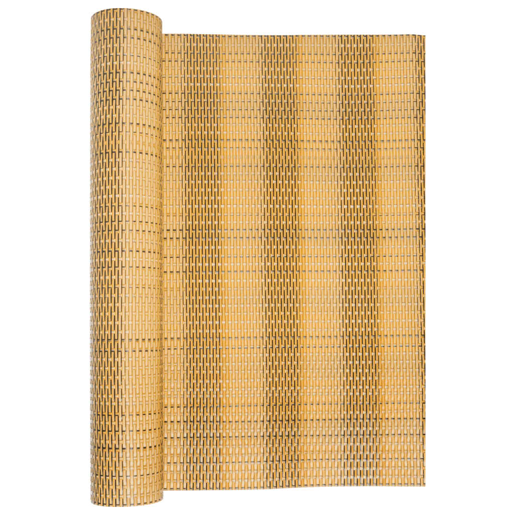 Balkonscherm 300x80 cm poly rattan lichtbruin is nu te koop bij PeponiXL, paradijselijk wonen!