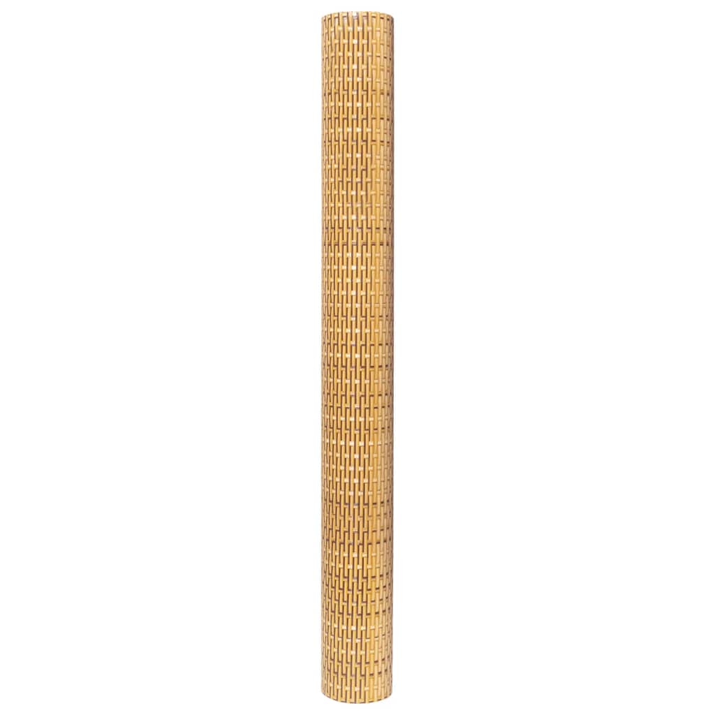 Balkonscherm 300x90 cm poly rattan lichtbruin is nu te koop bij PeponiXL, paradijselijk wonen!