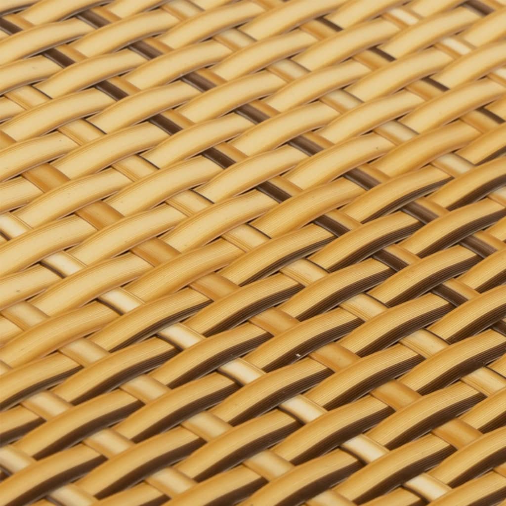 Balkonscherm 400x90 cm poly rattan lichtbruin is nu te koop bij PeponiXL, paradijselijk wonen!