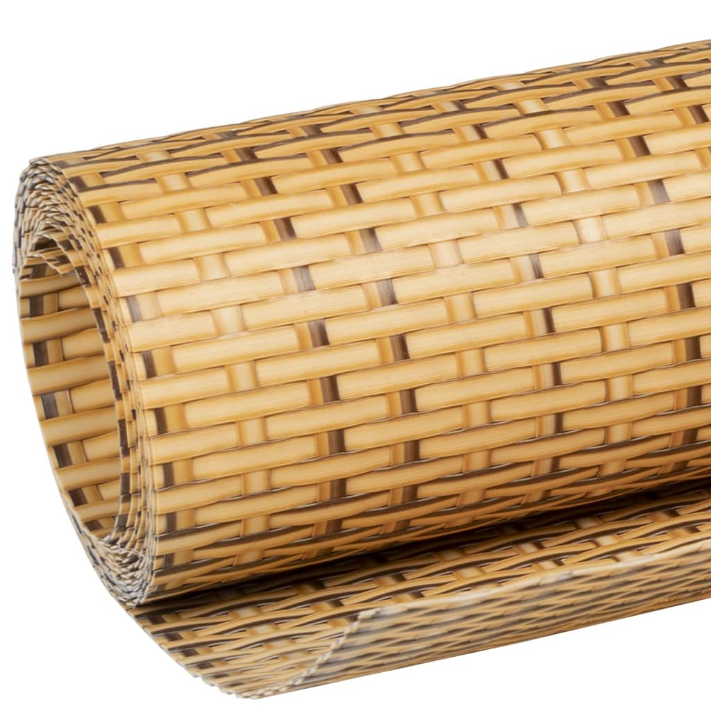 Balkonscherm 1000x80 cm poly rattan lichtbruin is nu te koop bij PeponiXL, paradijselijk wonen!