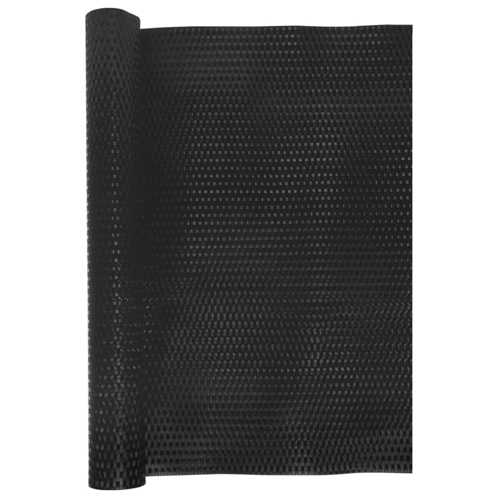 Balkonscherm 600x80 cm poly rattan zwart is nu te koop bij PeponiXL, paradijselijk wonen!