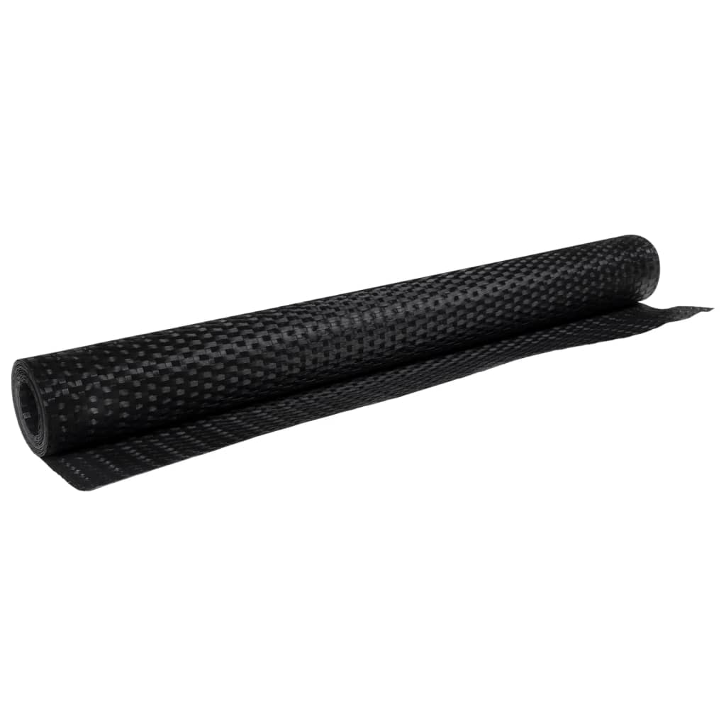 Balkonscherm 600x80 cm poly rattan zwart is nu te koop bij PeponiXL, paradijselijk wonen!