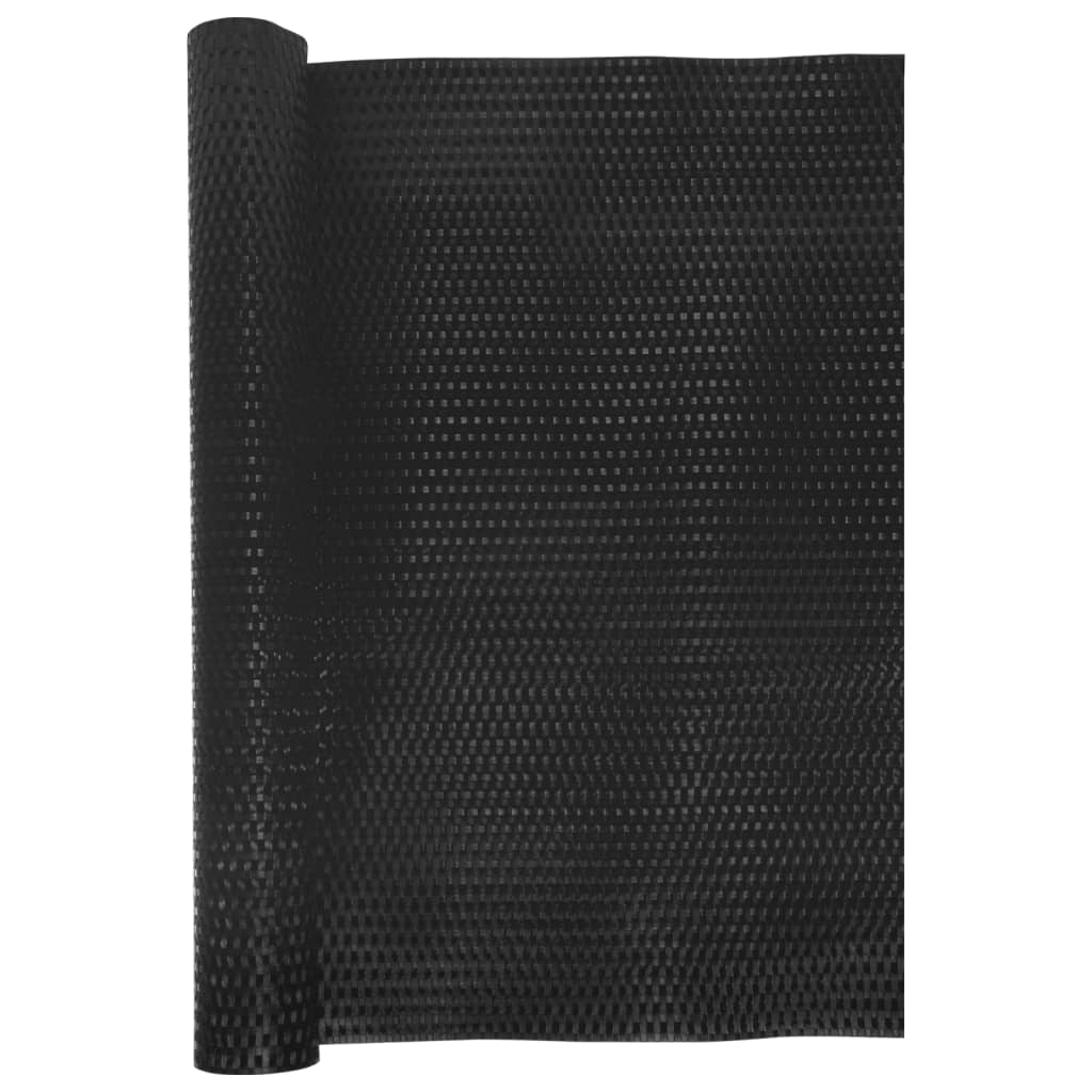 Balkonscherm 1000x80 cm poly rattan zwart is nu te koop bij PeponiXL, paradijselijk wonen!