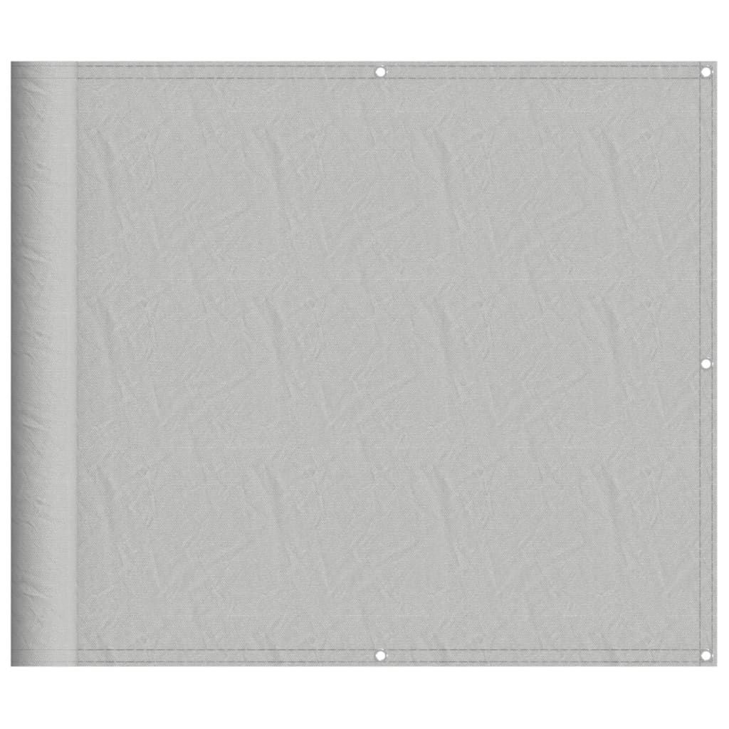 Balkonscherm 90x300 cm 100% oxford polyester lichtgrijs is nu te koop bij PeponiXL, paradijselijk wonen!