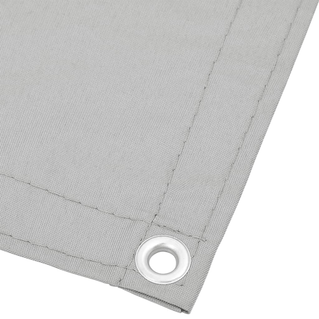 Balkonscherm 120x300 cm 100% oxford polyester lichtgrijs is nu te koop bij PeponiXL, paradijselijk wonen!