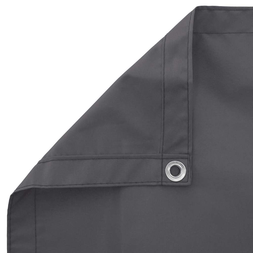 Balkonscherm 75x800 cm 100% oxford polyester antracietkleurig is nu te koop bij PeponiXL, paradijselijk wonen!