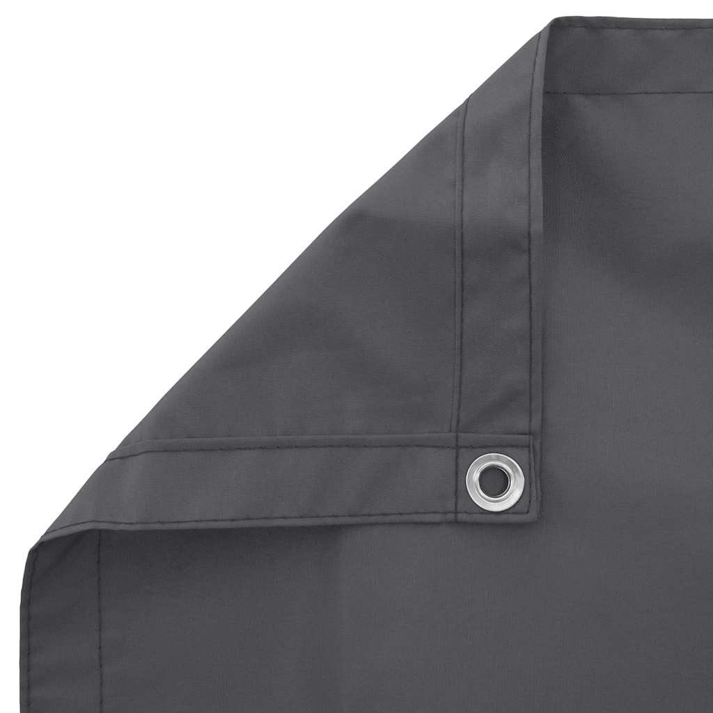Balkonscherm 90x1000 cm 100% oxford polyester antracietkleurig is nu te koop bij PeponiXL, paradijselijk wonen!