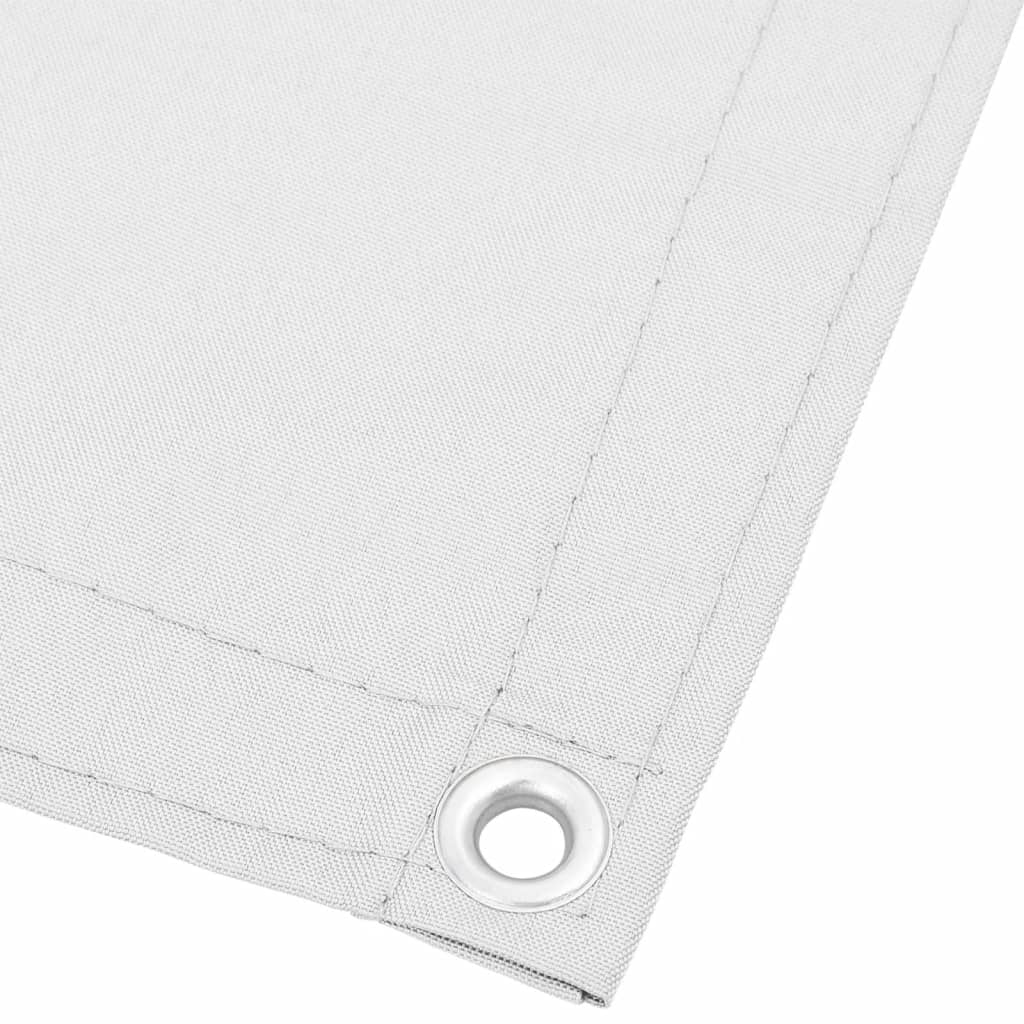 Balkonscherm 90x800 cm 100% oxford polyester wit is nu te koop bij PeponiXL, paradijselijk wonen!