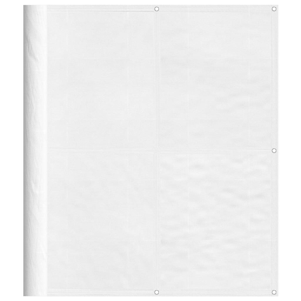 Balkonscherm 120x700 cm 100% oxford polyester wit is nu te koop bij PeponiXL, paradijselijk wonen!