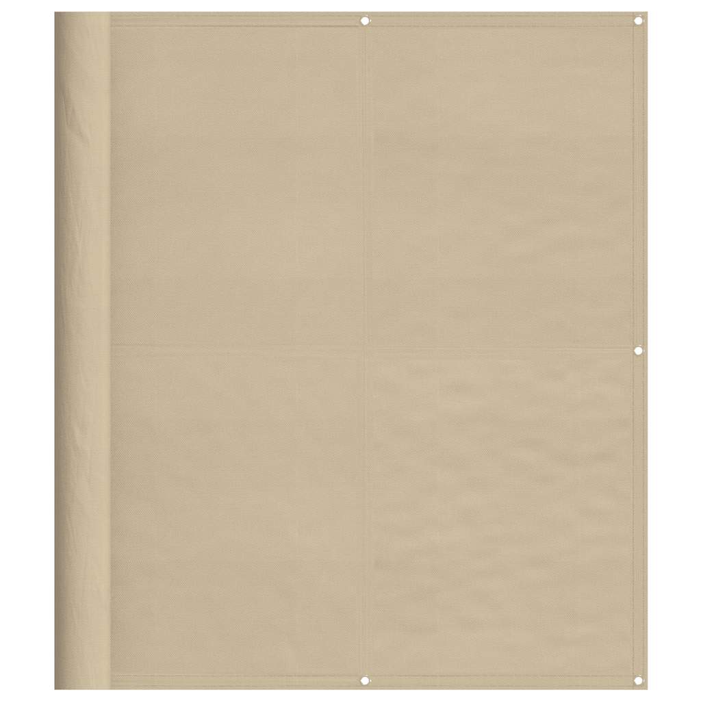 Balkonscherm 120x700 cm 100% oxford polyester beige is nu te koop bij PeponiXL, paradijselijk wonen!