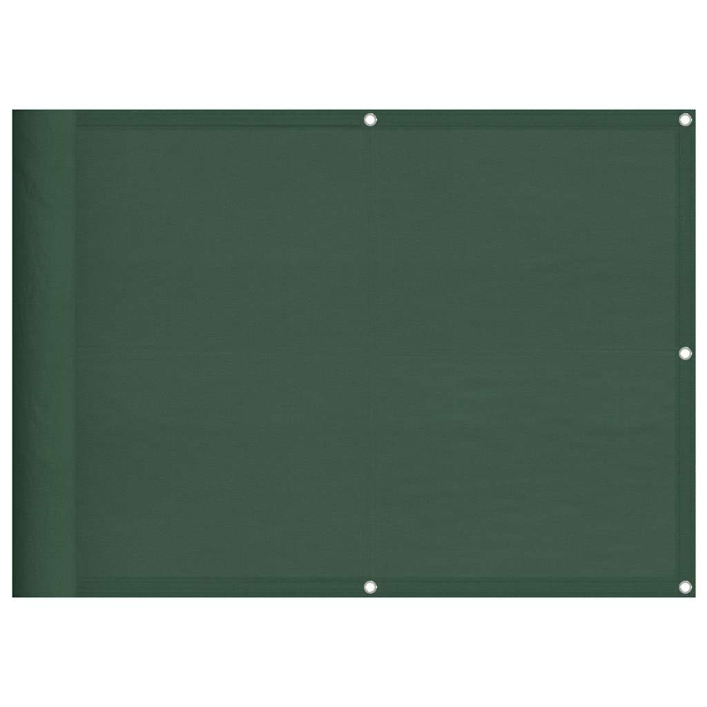 Balkonscherm 75x800 cm 100% oxford polyester donkergroen is nu te koop bij PeponiXL, paradijselijk wonen!