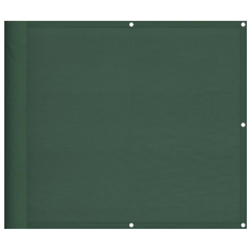 Balkonscherm 90x700 cm 100% oxford polyester donkergroen is nu te koop bij PeponiXL, paradijselijk wonen!
