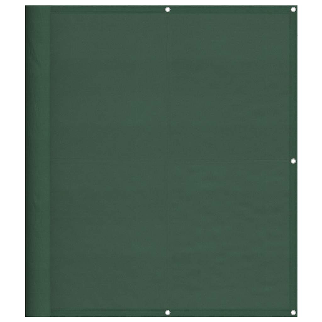 Balkonscherm 120x700 cm 100% oxford polyester donkergroen is nu te koop bij PeponiXL, paradijselijk wonen!