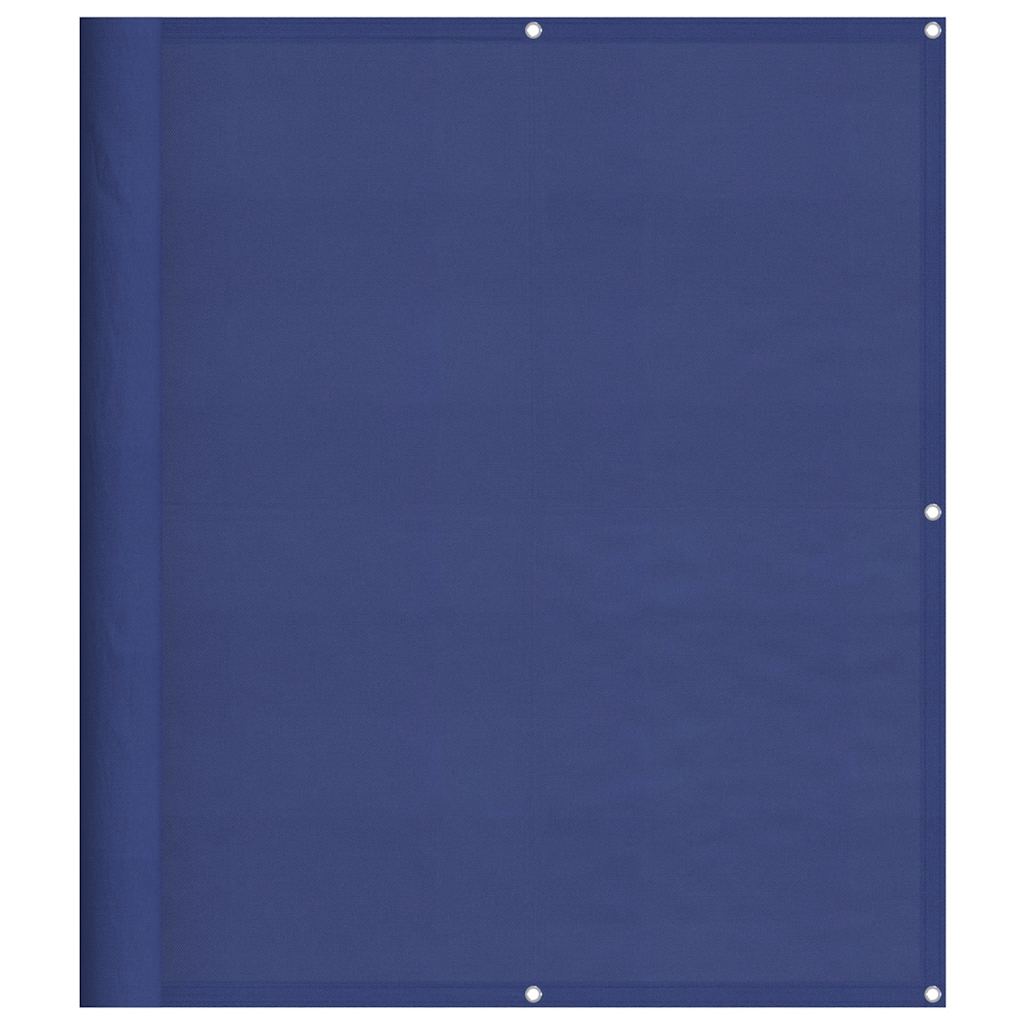 Balkonscherm 120x700 cm 100% oxford polyester blauw is nu te koop bij PeponiXL, paradijselijk wonen!