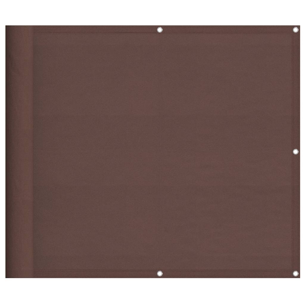 Balkonscherm 90x700 cm 100% oxford polyester bruin is nu te koop bij PeponiXL, paradijselijk wonen!