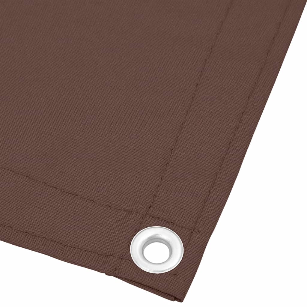 Balkonscherm 90x700 cm 100% oxford polyester bruin is nu te koop bij PeponiXL, paradijselijk wonen!