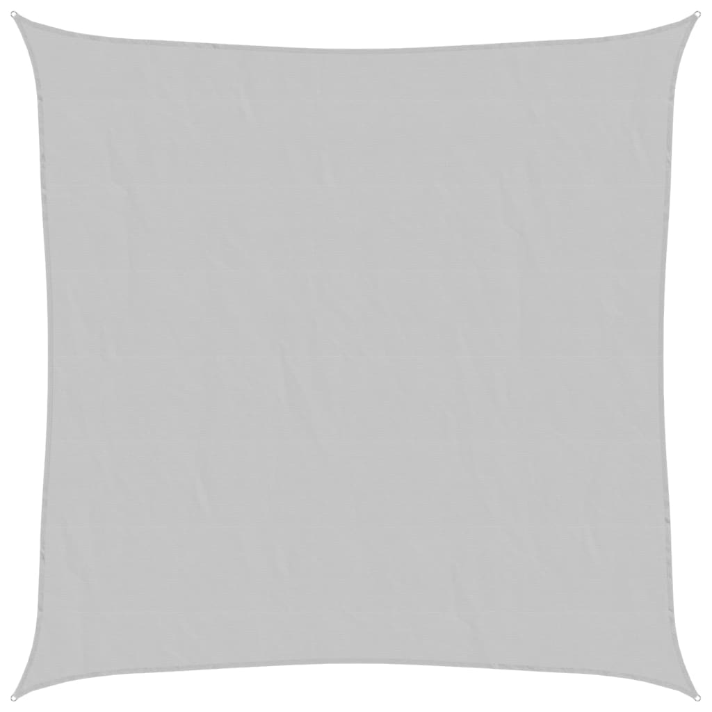 Zonnezeil 2x2 m 100% polyester oxford lichtgrijs is nu te koop bij PeponiXL, paradijselijk wonen!
