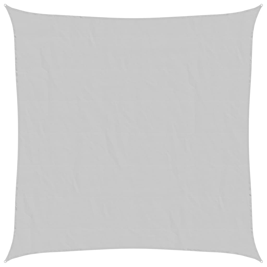 Zonnezeil 4x4 m 100% polyester oxford lichtgrijs is nu te koop bij PeponiXL, paradijselijk wonen!