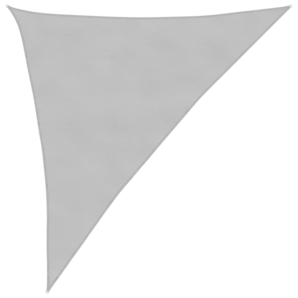 Zonnezeil 3x4x5 m 100% polyester oxford lichtgrijs is nu te koop bij PeponiXL, paradijselijk wonen!