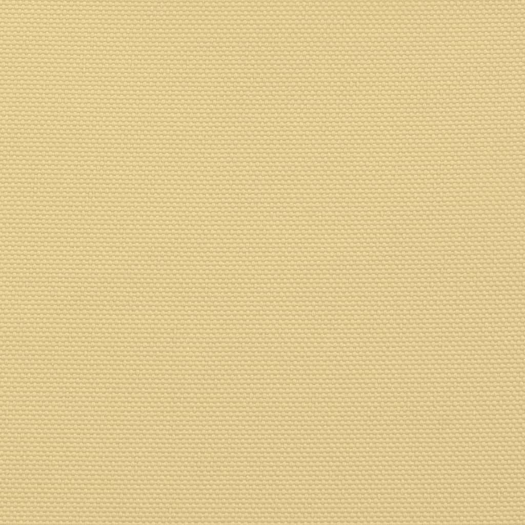 Zonnezeil 6x6x6 m 100% polyester oxford zandkleurig is nu te koop bij PeponiXL, paradijselijk wonen!