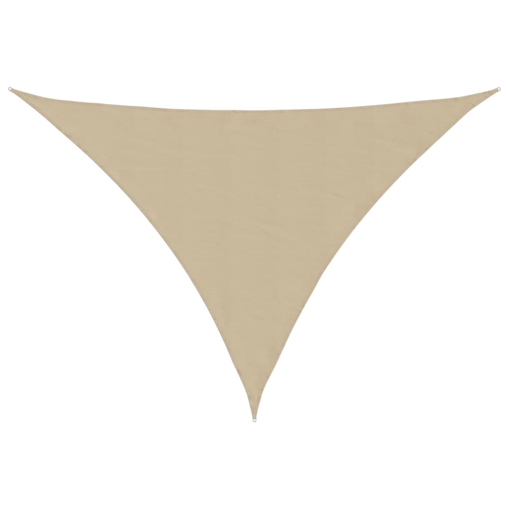 Zonnezeil 7x5x5 m 100% polyester oxford beige is nu te koop bij PeponiXL, paradijselijk wonen!
