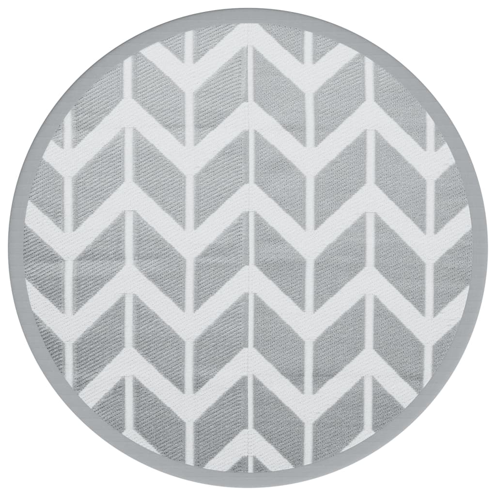 Buitenkleed ARAKIL Ø120 cm PP grijs is nu te koop bij PeponiXL, paradijselijk wonen!