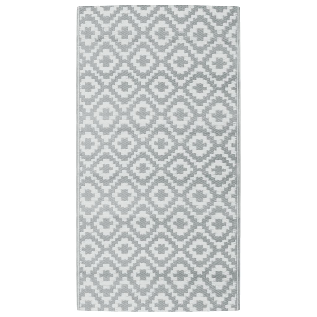 Buitenkleed ARAKIL 80x150 cm PP grijs is nu te koop bij PeponiXL, paradijselijk wonen!