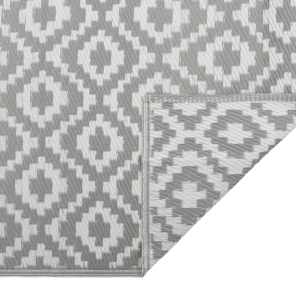 Buitenkleed ARAKIL 160x230 cm PP grijs is nu te koop bij PeponiXL, paradijselijk wonen!