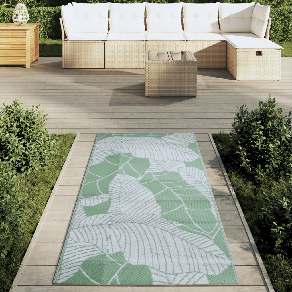 Buitenkleed ARAKIL 80x150 cm polypropeen groen is nu te koop bij PeponiXL, paradijselijk wonen!