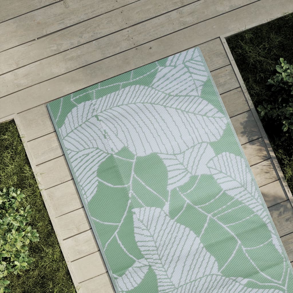 Buitenkleed ARAKIL 80x150 cm polypropeen groen is nu te koop bij PeponiXL, paradijselijk wonen!