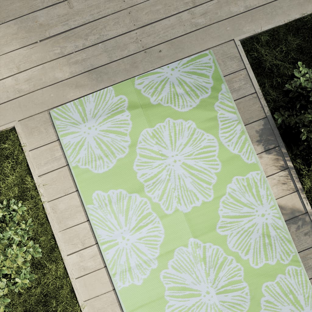 Buitenkleed ARAKIL 80x150 cm polypropeen groen is nu te koop bij PeponiXL, paradijselijk wonen!