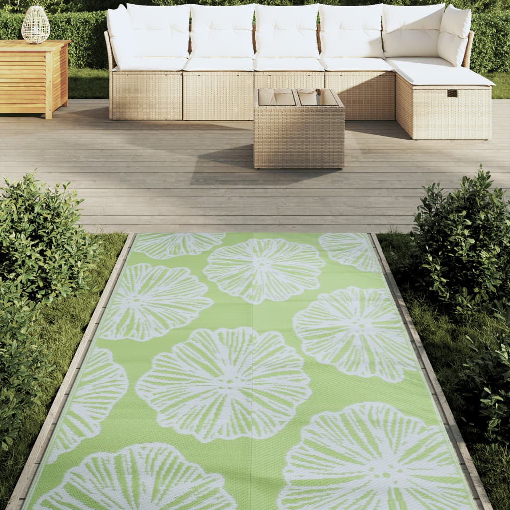 Buitenkleed ARAKIL 120x180 cm PP groen is nu te koop bij PeponiXL, paradijselijk wonen!