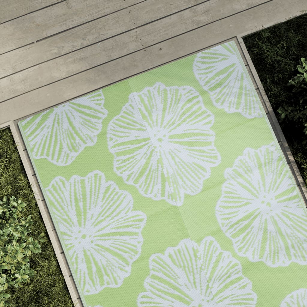 Buitenkleed ARAKIL 120x180 cm PP groen is nu te koop bij PeponiXL, paradijselijk wonen!