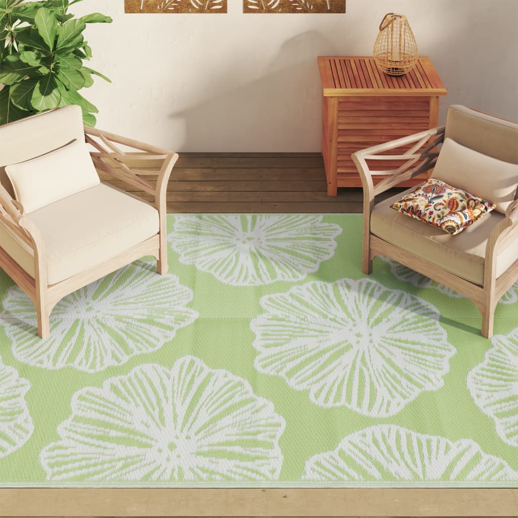 Buitenkleed ARAKIL 160x230 cm PP groen is nu te koop bij PeponiXL, paradijselijk wonen!