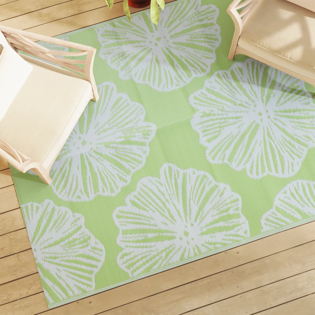 Buitenkleed ARAKIL 160x230 cm PP groen is nu te koop bij PeponiXL, paradijselijk wonen!