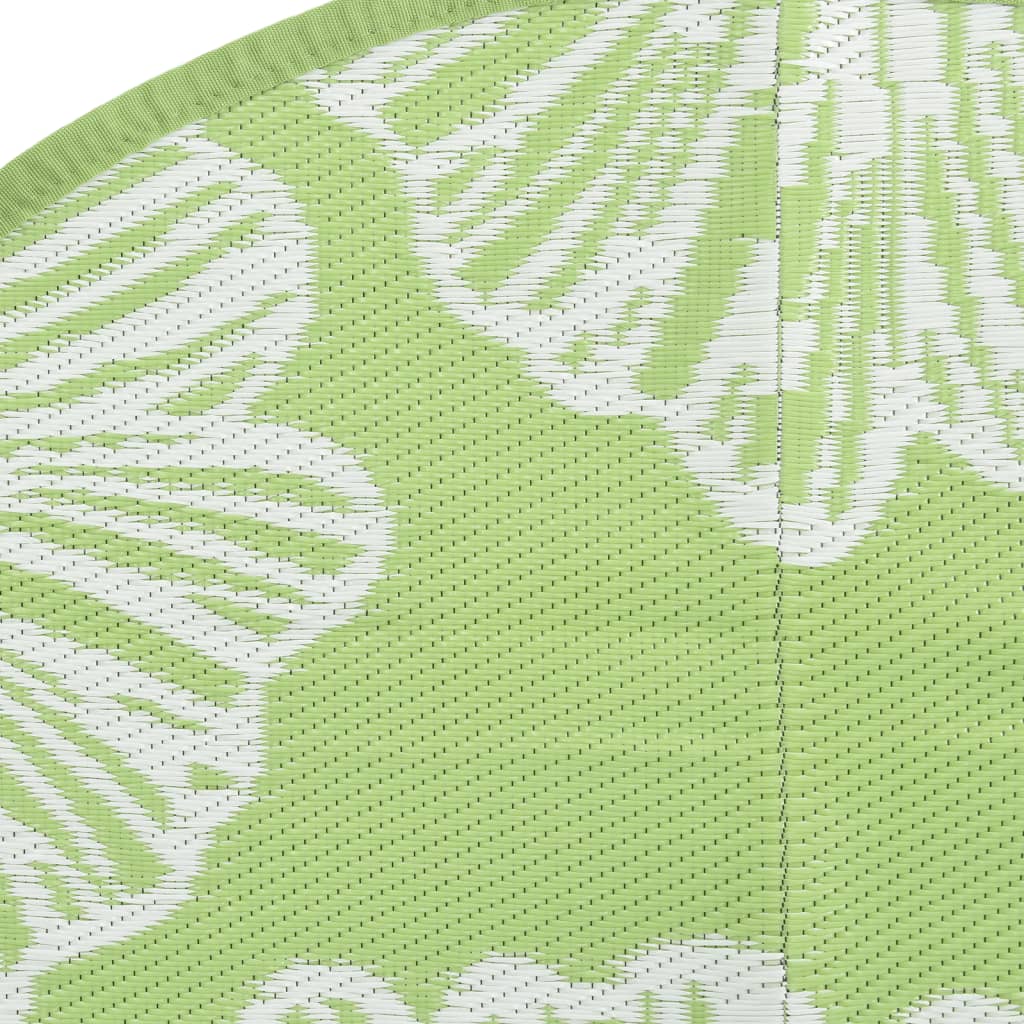 Buitenkleed ARAKIL Ø120 cm polypropeen groen is nu te koop bij PeponiXL, paradijselijk wonen!