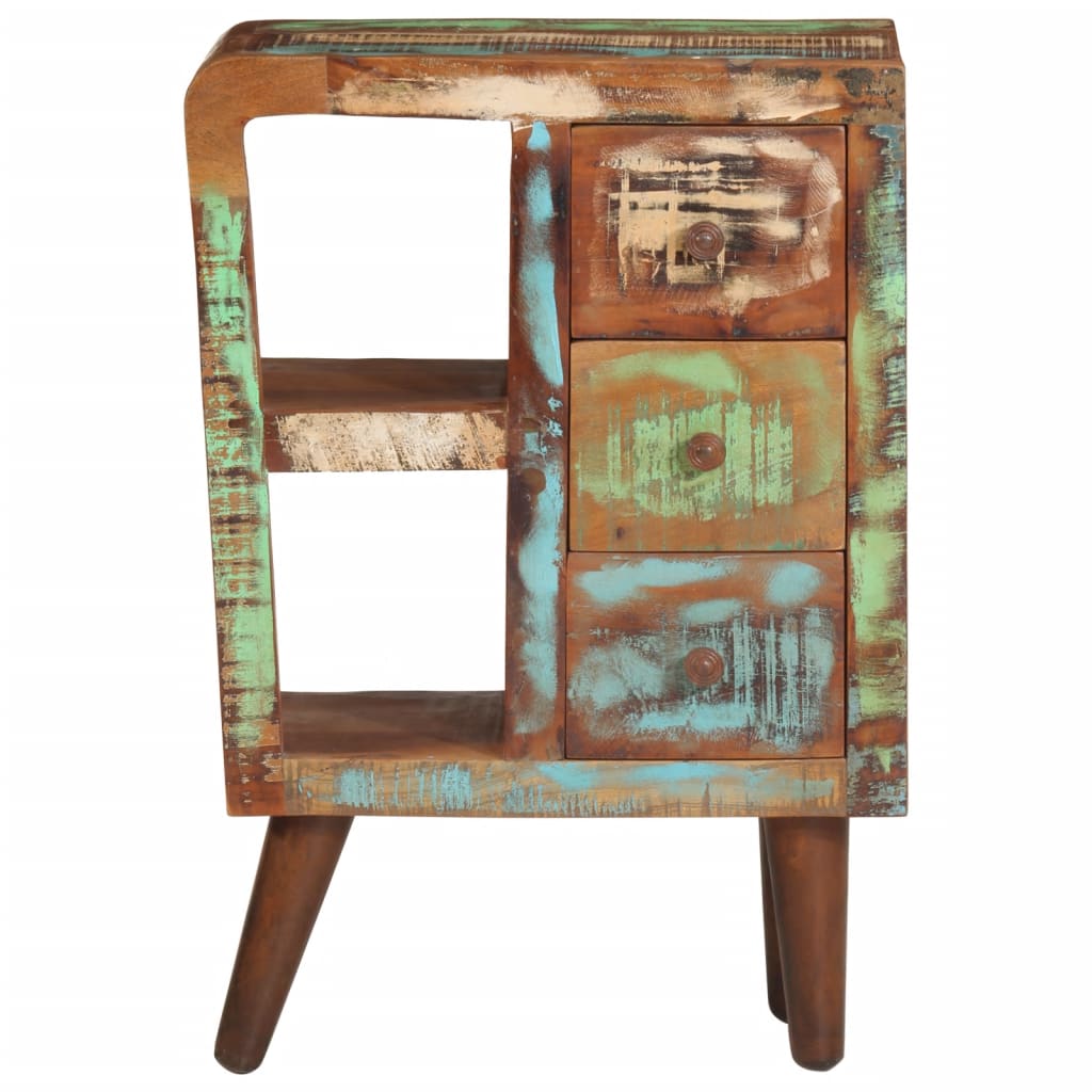 Dressoir 55x30x80 cm massief gerecycled hout is nu te koop bij PeponiXL, paradijselijk wonen!