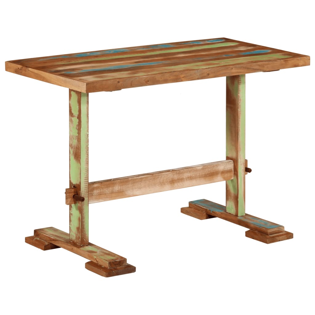 Eettafel 110x55x78 cm massief gerecycled hout is nu te koop bij PeponiXL, paradijselijk wonen!