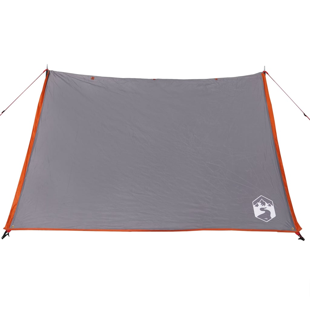 Tent 2-persoons waterdicht grijs en oranje is nu te koop bij PeponiXL, paradijselijk wonen!