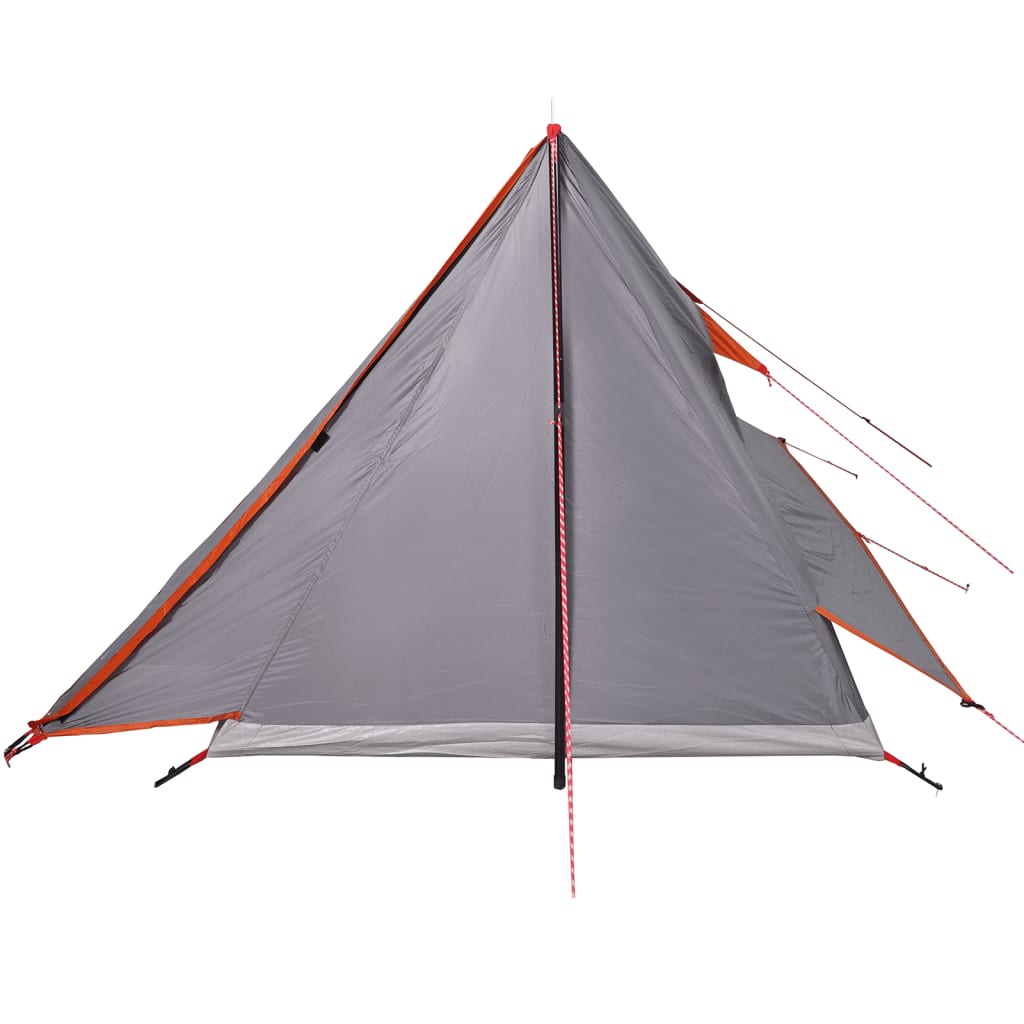 Tent 2-persoons waterdicht grijs en oranje is nu te koop bij PeponiXL, paradijselijk wonen!