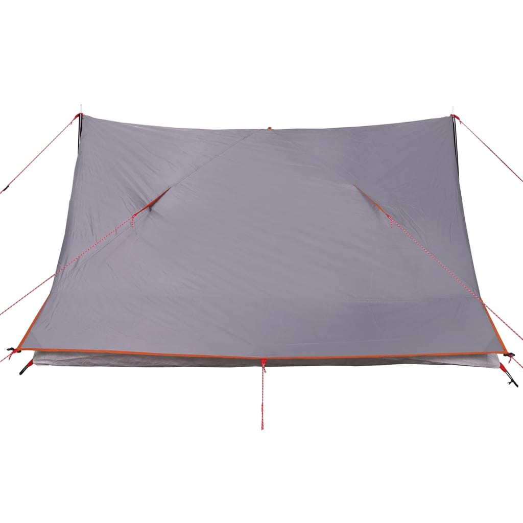 Tent 2-persoons waterdicht grijs en oranje is nu te koop bij PeponiXL, paradijselijk wonen!