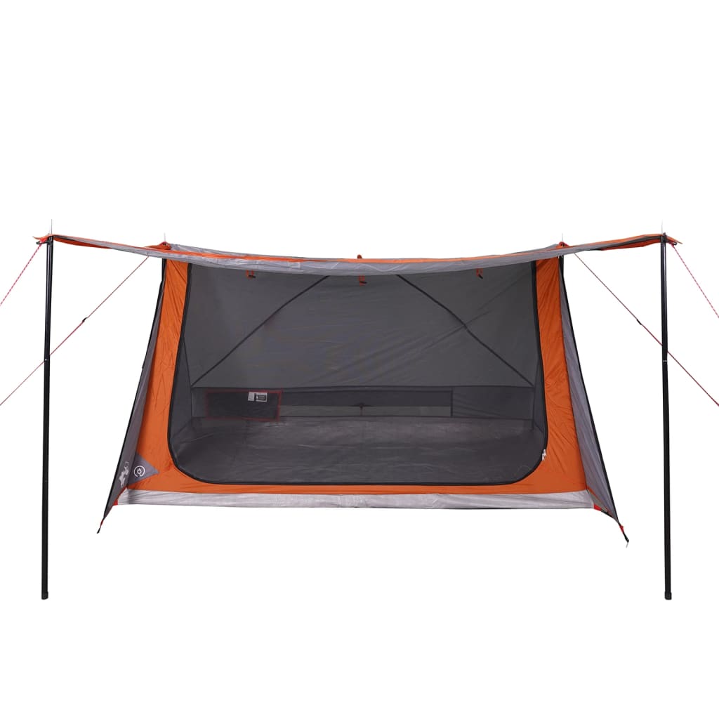 Tent 2-persoons waterdicht grijs en oranje is nu te koop bij PeponiXL, paradijselijk wonen!