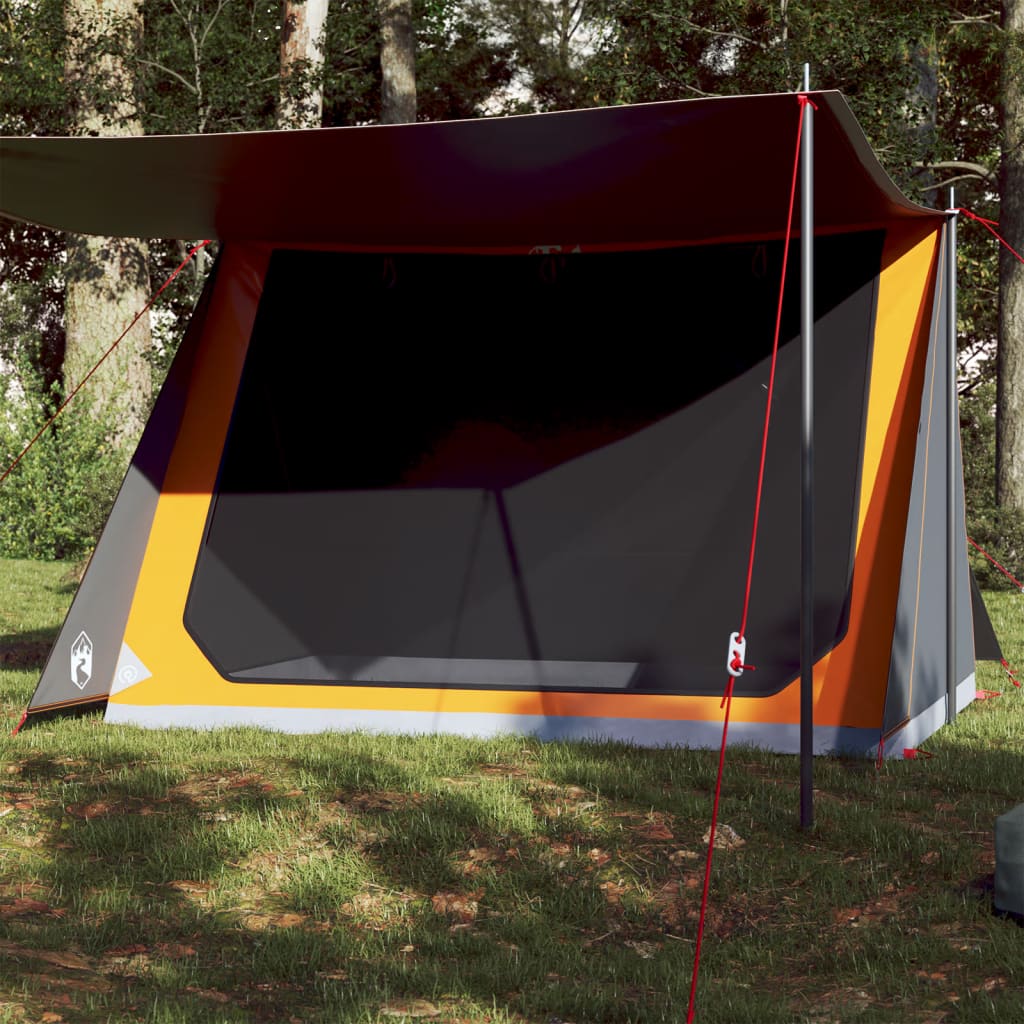 Tent 2-persoons waterdicht grijs en oranje is nu te koop bij PeponiXL, paradijselijk wonen!