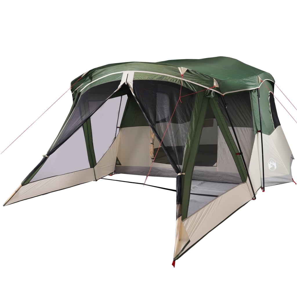 Tent met luifel 4-persoons waterdicht groen is nu te koop bij PeponiXL, paradijselijk wonen!